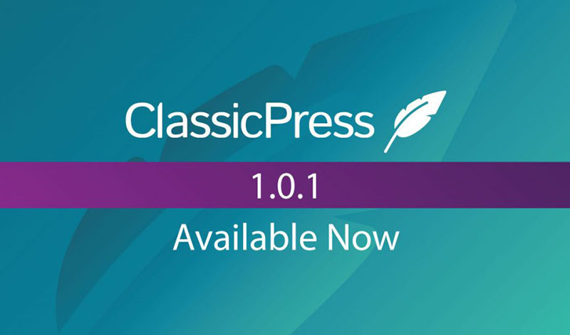 ClassicPress release 1.0.1