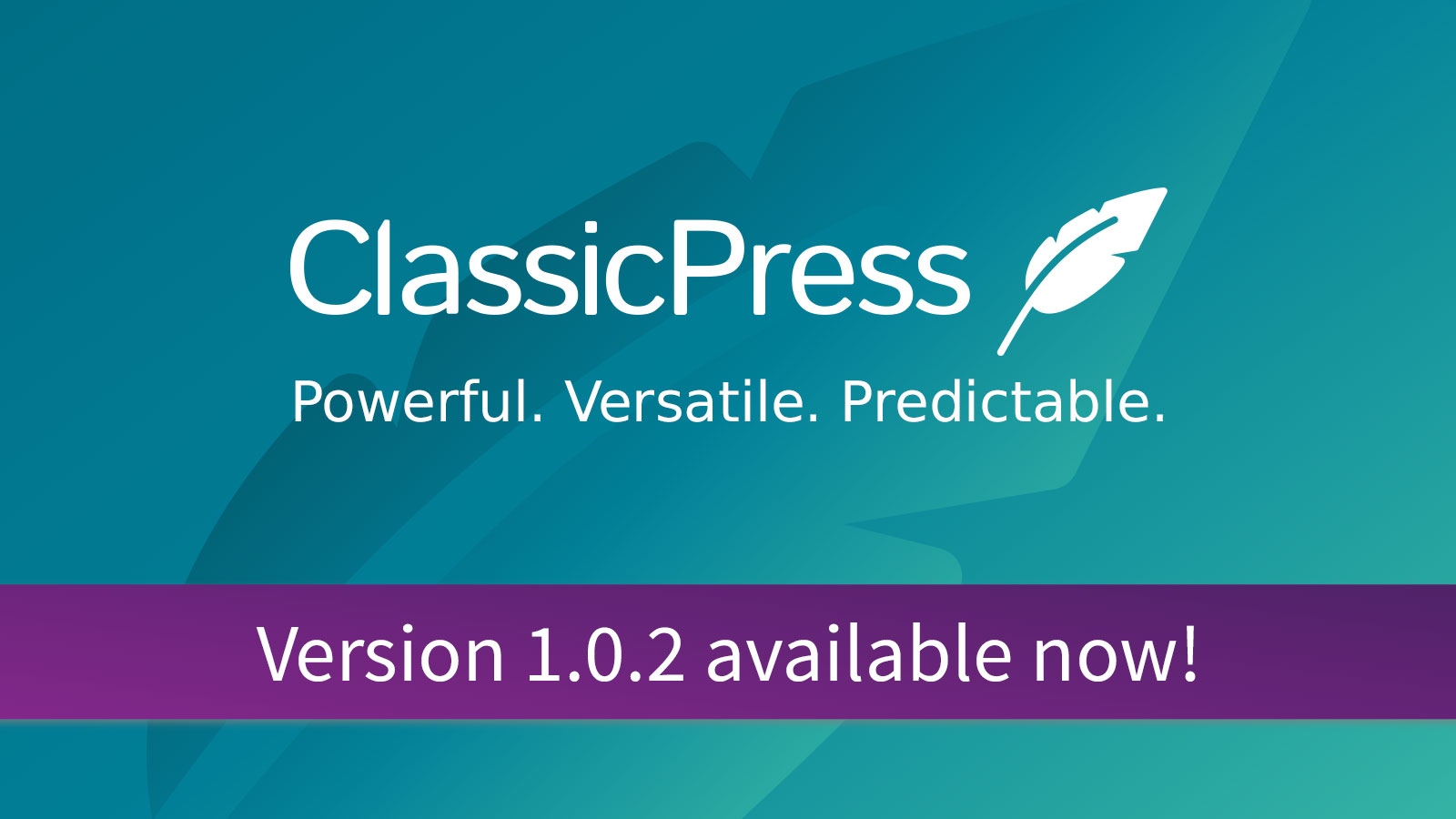 ClassicPress Version 1.0.2 is available now