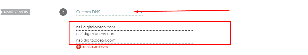 Custom DNS Namecheap