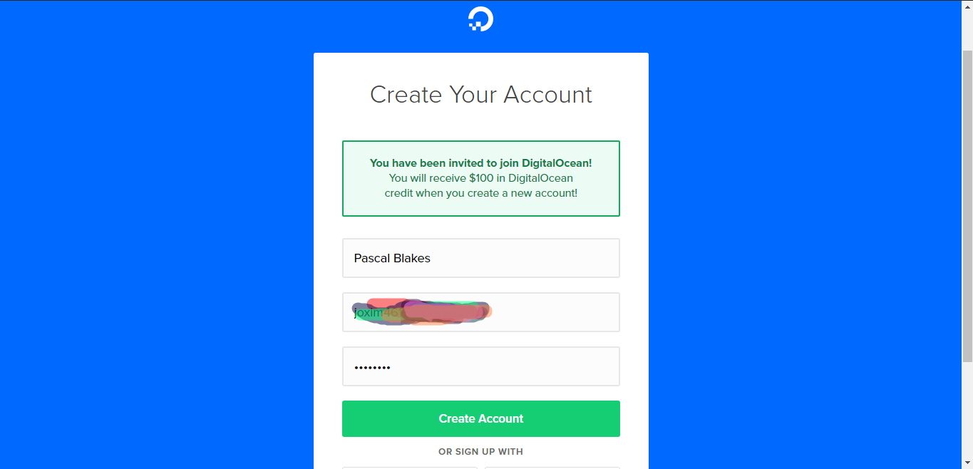 Register DigitalOcean 2