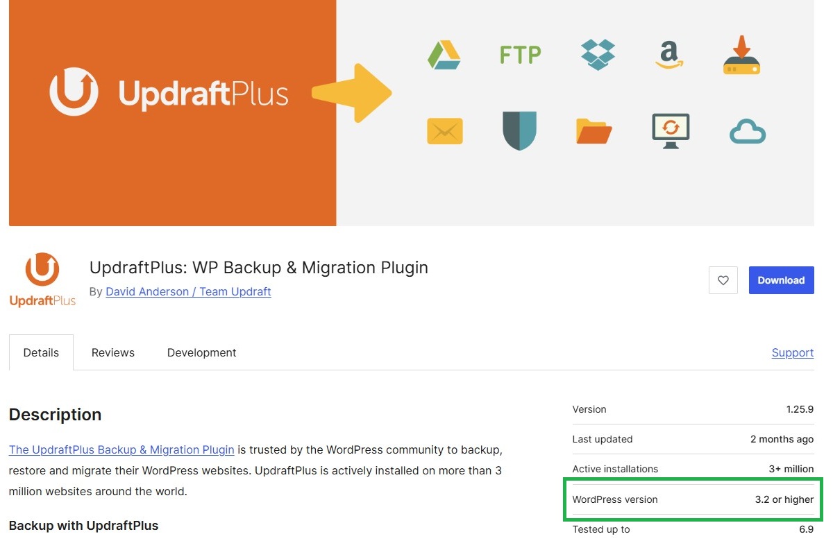 Compatbile WordPress Plugin